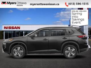 <b>Leather Seats,  Navigation,  360 Camera,  Moonroof,  Power Liftgate!</b><br> <br> <br> <br>  The Rogue is built to serve as a well-rounded crossover, with rugged design, a comfortable ride and modern interior tech. <br> <br>Nissan was out for more than designing a good crossover in this 2024 Rogue. They were designing an experience. Whether your adventure takes you on a winding mountain path or finding the secrets within the city limits, this Rogue is up for it all. Spirited and refined with space for all your cargo and the biggest personalities, this Rogue is an easy choice for your next family vehicle.<br> <br> This super black SUV  has an automatic transmission and is powered by a  201HP 1.5L 3 Cylinder Engine.<br> <br> Our Rogues trim level is SL. Stepping up to this Rogue SL rewards you with 19-inch alloy wheels, leather upholstery, heated rear seats, a power moonroof, a power liftgate for rear cargo access, adaptive cruise control and ProPilot Assist. Also standard include heated front heats, a heated leather steering wheel, mobile hotspot internet access, proximity key with remote engine start, dual-zone climate control, and a 12.3-inch infotainment screen with NissanConnect, Apple CarPlay, and Android Auto. Safety features also include HD Enhanced Intelligent Around View Monitoring, lane departure warning, blind spot detection, front and rear collision mitigation, and rear parking sensors. This vehicle has been upgraded with the following features: Leather Seats,  Navigation,  360 Camera,  Moonroof,  Power Liftgate,  Adaptive Cruise Control,  Alloy Wheels. <br><br> <br>To apply right now for financing use this link : <a href=https://www.myersottawanissan.ca/finance target=_blank>https://www.myersottawanissan.ca/finance</a><br><br> <br/>    5.74% financing for 84 months. <br> Payments from <b>$672.76</b> monthly with $0 down for 84 months @ 5.74% APR O.A.C. ( Plus applicable taxes -  $621 Administration fee included. Licensing not included.    ).  Incentives expire 2024-04-30.  See dealer for details. <br> <br> <br>LEASING:<br><br>Estimated Lease Payment: $597/m <br>Payment based on 5.49% lease financing for 60 months with $0 down payment on approved credit. Total obligation $35,876. Mileage allowance of 20,000 KM/year. Offer expires 2024-04-30.<br><br><br><br> Come by and check out our fleet of 50+ used cars and trucks and 90+ new cars and trucks for sale in Ottawa.  o~o