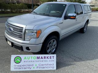 Used 2010 Ford F-150 PLATINUM, LOW KM, FINANCING, WARRANTY, INSPECTED W/BCAA MEMBERSHIP! for sale in Surrey, BC