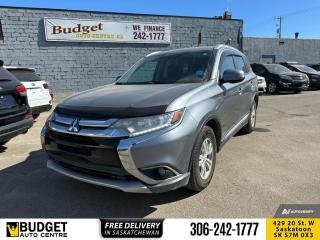 <b>Bluetooth,  Rear View Camera,  Heated Seats,  Aluminum Wheels,  Steering Wheel Audio Control!</b><br> <br>    This Mitsubishi Outlander is entertaining to drive while having plenty of room for passengers and cargo. This  2017 Mitsubishi Outlander is for sale today. <br> <br>This Mitsubishi Outlander offers an excellent value in the compact SUV segment. Designed with eye-catching style and a spacious interior, theres plenty of room and comfort to enjoy the great Canadian outdoors. This Outlander also delivers strong performance and composed handling which adds to its versatility. With so much versatility, you can be confident that your Outlander will keep on delivering for years to come. This  SUV has 126,515 kms. Its  grey in colour  . It has a 6 speed automatic transmission and is powered by a  224HP 3.0L V6 Cylinder Engine.  This unit has some remaining factory warranty for added peace of mind. <br> <br> Our Outlanders trim level is SE. The midrange SE trim adds some nice features to this Outlander while still being a great value. It comes with all-wheel control, a third-row fold-flat seat, an AM/FM CD/MP3 player, Bluetooth phone interface and streaming audio, a rearview camera, steering wheel-mounted audio and cruise control, dual-zone automatic climate control, heated front seats, roof rails, aluminum wheels, fog lamps, and more. This vehicle has been upgraded with the following features: Bluetooth,  Rear View Camera,  Heated Seats,  Aluminum Wheels,  Steering Wheel Audio Control. <br> <br>To apply right now for financing use this link : <a href=https://www.budgetautocentre.com/used-cars-saskatoon-financing/ target=_blank>https://www.budgetautocentre.com/used-cars-saskatoon-financing/</a><br><br> <br/><br> Buy this vehicle now for the lowest bi-weekly payment of <b>$127.89</b> with $0 down for 84 months @ 5.99% APR O.A.C. ( Plus applicable taxes -  Plus applicable fees   ).  See dealer for details. <br> <br><br> Budget Auto Centre has been a trusted name in the Automotive industry for over 40 years. We have built our reputation on trust and quality service. With long standing relationships with our customers, you can trust us for advice and assistance on all your automotive needs. </br>

<br> With our Credit Repair program, and over 250+ well-priced used vehicles in stock, youll drive home happy. We are driven to ensure the best in customer satisfaction and look forward working with you. </br> o~o