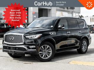 Used 2022 Infiniti QX80 LUXE 8-Passenger Sunroof 360 Camera Blind Spot Navigation for sale in Thornhill, ON