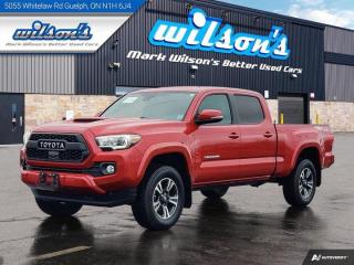 Used 2018 Toyota Tacoma TRD Sport 4x4 V6 Double Cab - Navigation, Heated Seats, Radar Cruise, Hitch, Rear Camera & More! for sale in Guelph, ON