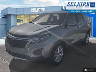 <b>Power Liftgate,  Blind Spot Detection,  Climate Control,  Heated Seats,  Apple CarPlay!</b><br> <br> <br> <br>  With a composed chassis, a quiet cabin and a roomy back seat, the Chevy Equinox is a top choice in the competitive mid-sized SUV segment. <br> <br>This extremely competent Chevy Equinox is a rewarding SUV that doubles down on versatility, practicality and all-round reliability. The dazzling exterior styling is sure to turn heads, while the well-equipped interior is put together with great quality, for a relaxing ride every time. This 2024 Equinox is sure to be loved by the whole family.<br> <br> This sterling grey metallic SUV  has a 6 speed automatic transmission and is powered by a  175HP 1.5L 4 Cylinder Engine.<br> <br> Our Equinoxs trim level is LT. This Equinox LT steps things up with a power liftgate for rear cargo access, blind spot detection and dual-zone climate control, and is decked with great standard features such as front heated seats with lumbar support, remote engine start, air conditioning, remote keyless entry, and a 7-inch infotainment touchscreen with Apple CarPlay and Android Auto, along with active noise cancellation. Safety on the road is assured with automatic emergency braking, forward collision alert, lane keep assist with lane departure warning, front and rear park assist, and front pedestrian braking. This vehicle has been upgraded with the following features: Power Liftgate,  Blind Spot Detection,  Climate Control,  Heated Seats,  Apple Carplay,  Android Auto,  Remote Start. <br><br> <br>To apply right now for financing use this link : <a href=https://www.selkirkchevrolet.com/pre-qualify-for-financing/ target=_blank>https://www.selkirkchevrolet.com/pre-qualify-for-financing/</a><br><br> <br/>    Incentives expire 2024-04-30.  See dealer for details. <br> <br>Selkirk Chevrolet Buick GMC Ltd carries an impressive selection of new and pre-owned cars, crossovers and SUVs. No matter what vehicle you might have in mind, weve got the perfect fit for you. If youre looking to lease your next vehicle or finance it, we have competitive specials for you. We also have an extensive collection of quality pre-owned and certified vehicles at affordable prices. Winnipeg GMC, Chevrolet and Buick shoppers can visit us in Selkirk for all their automotive needs today! We are located at 1010 MANITOBA AVE SELKIRK, MB R1A 3T7 or via phone at 204-482-1010.<br> Come by and check out our fleet of 80+ used cars and trucks and 210+ new cars and trucks for sale in Selkirk.  o~o