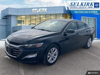 <b>Low Mileage, Heated Seats,  Climate Control,  SiriusXM,  Aluminum Wheels,  Android Auto!</b><br> <br>  Hurry on this one! Marked down from $31490 - you save $1496.   A thoroughly modern take on the family sedan, this Chevrolet Malibu is too bold to blend into convention. This  2023 Chevrolet Malibu is for sale today in Selkirk. <br> <br>This 2023 Chevy Malibu is a great example of successful marriage of form and function. With outstanding fuel efficiency, a spacious and comfortable cabin, this Malibu features a robust body structure that contributes to its nimble handling and excellent ride. An efficient powertrain and a quiet ride make this spacious, well-appointed Chevy Malibu a strong choice in the competitive midsize segment.This low mileage  sedan has just 17,459 kms. Its  mosaic black metallic in colour  . It has an automatic transmission and is powered by a  160HP 1.5L 4 Cylinder Engine. <br> <br> Our Malibus trim level is LT.  Upgrade to this Malibu LT and youll receive modern technology such as a large 8 inch touchscreen with wireless Android Auto and wireless Apple CarPlay, streaming audio, signature LED daytime running lamps, remote start, Teen Driver technology, Chevrolet MyLink and 4G WiFi capability. You will also get exclusive aluminum wheels, remote keyless entry with push button start, a leather wrapped steering wheel, an 8-way power driver seat, dual-zone climate control, a rear view camera plus much more. This vehicle has been upgraded with the following features: Heated Seats,  Climate Control,  Siriusxm,  Aluminum Wheels,  Android Auto,  Apple Carplay,  Lane Keep Assist. <br> <br>To apply right now for financing use this link : <a href=https://www.selkirkchevrolet.com/pre-qualify-for-financing/ target=_blank>https://www.selkirkchevrolet.com/pre-qualify-for-financing/</a><br><br> <br/><br>Selkirk Chevrolet Buick GMC Ltd carries an impressive selection of new and pre-owned cars, crossovers and SUVs. No matter what vehicle you might have in mind, weve got the perfect fit for you. If youre looking to lease your next vehicle or finance it, we have competitive specials for you. We also have an extensive collection of quality pre-owned and certified vehicles at affordable prices. Winnipeg GMC, Chevrolet and Buick shoppers can visit us in Selkirk for all their automotive needs today! We are located at 1010 MANITOBA AVE SELKIRK, MB R1A 3T7 or via phone at 204-482-1010.<br> Come by and check out our fleet of 80+ used cars and trucks and 200+ new cars and trucks for sale in Selkirk.  o~o