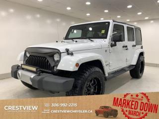 Used 2014 Jeep Wrangler Unlimited Sahara * Aftermarket Rims & Tires * Tons of Accessories * for sale in Regina, SK