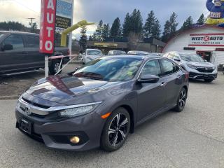 Used 2017 Honda Civic 4dr CVT Touring for sale in West Kelowna, BC