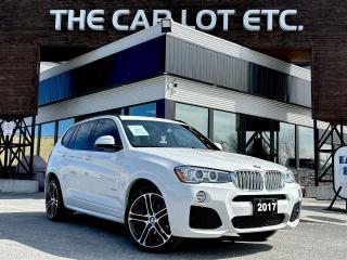 Used 2017 BMW X3 xDrive35i HEATED LEATHER SEATS, BACK UP CAM, NAV, CRUISE CONTROL, BLUETOOTH, MOONROOF!! for sale in Sudbury, ON