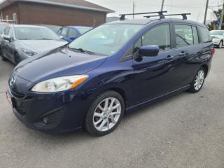Used 2012 Mazda MAZDA5 GT/AUTO/6 PASS/ACCIDENT FREE/LEATHER/SUNROOF/169KM for sale in Ottawa, ON