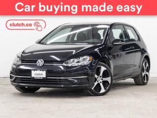 Used 2018 Volkswagen Golf Trendline w/ Apple CarPlay & Android Auto, Rearview Cam, A/C for sale in Toronto, ON