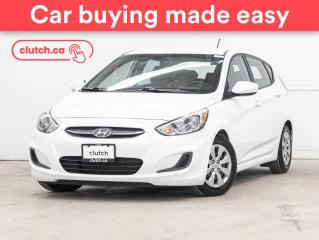 Used 2017 Hyundai Accent GL w/ Bluetooth, A/C, Cruise Control for sale in Toronto, ON