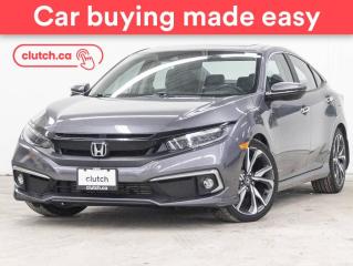 Used 2020 Honda Civic Sedan Touring w/ Apple CarPlay & Android Auto, Rearview Cam, Dual Zone A/C for sale in Toronto, ON