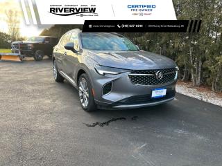 <p><span style=font-size:14px>Just arrived on our pre-owned lot is this 2022 Buick Envision Avenir in Satin Steel Gray Metallic! No Accidents!</span></p>

<p><span style=font-size:14px>The 2022 Buick Envision Avenir is a premium midsize SUV that exemplifies luxury and sophistication. With a distinctive and elegant exterior design, the Envision Avenir stands out on the road. Inside, the cabin offers a refined and upscale atmosphere, featuring high-quality materials and advanced technology. The Avenir trim level adds exclusive touches, enhancing the overall premium feel. Equipped with advanced safety features, cutting-edge infotainment systems, and a smooth and powerful drivetrain, the 2022 Buick Envision Avenir delivers a comfortable and enjoyable driving experience. It caters to those who prioritize both style and substance in their midsize SUV.</span></p>

<p><span style=font-size:14px>Some of the features include, leather upholstery, heated and cooled seats, heated steering wheel, panoramic sunroof, navigation system, rear view camera, front and rear park assist, Bose speakers, a touchscreen display, power memory seats, power liftgate, power windows, power locks, power heated mirrors, keyless entry, remote vehicle start, rear mirror camera, adaptive cruise control and so much more!</span></p>

<p><span style=font-size:14px>Call and book your appointment today!</span></p>

<p> </p>
<p><span style=font-size:12px><span style=font-family:Arial,Helvetica,sans-serif><strong>Certified Pre-Owned</strong> vehicles go through a 150+ point inspection and are reconditioned to the highest standards. They include a 3 month/5,000km dealer certified warranty with 24 hour roadside assistance, exchange privileged within first 30 days/2,500km and a 3 month free trial of SiriusXM radio (when vehicle is equipped). Verify with dealer for all vehicle features.</span></span></p>

<p><span style=font-size:12px><span style=font-family:Arial,Helvetica,sans-serif>All our vehicles are <strong>Market Value Priced</strong> which provides you with the most competitive prices on all our pre-owned vehicles, all the time. </span></span></p>

<p><span style=font-size:12px><span style=font-family:Arial,Helvetica,sans-serif><strong><span style=background-color:white><span style=color:black>**All advertised pricing is for financing purchases, all-cash purchases will have a surcharge.</span></span></strong><span style=background-color:white><span style=color:black> Surcharge rates based on the selling price $0-$29,999 = $1,000 and $30,000+ = $2,000. </span></span></span></span></p>

<p><span style=font-size:12px><span style=font-family:Arial,Helvetica,sans-serif><strong>*4.99% Financing</strong> available OAC on select pre-owned vehicles up to 24 months, 6.49% for 36-48 months, 6.99% for 60-84 months.(2019-2025MY Encore, Envision, Enclave, Verano, Regal, LaCrosse, Cruze, Equinox, Spark, Sonic, Malibu, Impala, Trax, Blazer, Traverse, Volt, Bolt, Camaro, Corvette, Silverado, Colorado, Tahoe, Suburban, Terrain, Acadia, Sierra, Canyon, Yukon/XL).</span></span></p>

<p><span style=font-size:12px><span style=font-family:Arial,Helvetica,sans-serif>Visit us today at 854 Murray Street, Wallaceburg ON or contact us at 519-627-6014 or 1-800-828-0985.</span></span></p>

<p> </p>