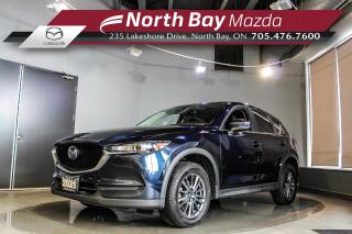 2021 CX-5 GS-Comfort AWD. Serviced here at North Bay Mazda, exclusively. Block Heater and Remote Start have already been installed.With features like Apple CarPlay/Android Auto, Leatherette Upholstery, Power tailgate, Heated seats/Wheel, and Radar Cruise Control

 Why Youll Want to Buy from North Bay Mazda? *The Clubhouse Commitment Pre-Owned Vehicle Program provides you with additional coverage for things such as the 3-year Tire and Rim Coverage, The Clubhouse Powertrain Warranty, coverage for The Little Things like battery, wiper, and bulb replacement, 3- year anti-theft protection and a 7-day exchange policy to give you the ultimate peace of mind when purchasing a pre-owned vehicle. Clubhouse Commitment is an optional coverage which can be purchased at time of sale for a $699 value. Pre-Owned Vehicle purchases are subject to an adjusted price when purchasing with cash. You are eligible for Finance Pricing with a maximum down payment of 15% of listed finance price. Contact us for more details. * Our certified vehicles go through a 120-point Clubhouse Certified Used Vehicle Inspection, and we will provide the CarFax vehicle history documents as well as any available service history. * We competitively price our vehicles below the market average which means that we have already done all the market research for you. Rest assured that you are getting the best deal possible. * We have automotive financial experts who are experienced in dealing with all levels of credit challenges. We also work with all major banks and third-party lenders daily so we are confident that we can get you the best rate available. * As a premier New and Pre-Owned vehicle dealership, we pride ourselves on a superior customer experience and a lifetime of customer care. We are conveniently located at 235 Lakeshore Drive, in North Bay, Ontario. If you cant make it to us, we can accommodate you! Call us today at 705-476-7600 to come in and see this vehicle!