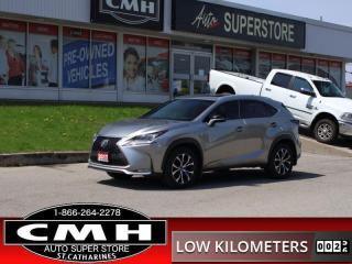 <b>ONLY 80,000 KMS !! NAVIGATION, REAR CAMERA, ADAPTIVE RADAR CRUISE CONTROL, BLIND SPOT, LANE KEEPING, COLLISION SENSORS, SUNROOF, LEATHER, POWER SEATS WITH DRIVER MEMORY, HEATED SEATS, HEATED STEERING WHEEL, DUAL CLIMATE, POWER LIFTGATE, 18-INCH ALLOYS</b><br>      This  2017 Lexus NX 200t is for sale today. <br> <br>The Lexus NX is a bold, expertly crafted take on the luxury compact SUV. The brilliant engineering of the NX gives it a satisfying blend of performance and fuel efficiency. One look is all it takes to understand that Lexus NX is a different kind of luxury SUV. From its diamond-shaped exterior to the supple layers of leather that cloak the interior, the 2017 Lexus NX brings seemingly incompatible concepts and elements into a harmonious whole. This  SUV has 80,466 kms. Its  silver in colour  . It has an automatic transmission and is powered by a  235HP 2.0L 4 Cylinder Engine. <br> <br>To apply right now for financing use this link : <a href=https://www.cmhniagara.com/financing/ target=_blank>https://www.cmhniagara.com/financing/</a><br><br> <br/><br>Trade-ins are welcome! Financing available OAC ! Price INCLUDES a valid safety certificate! Price INCLUDES a 60-day limited warranty on all vehicles except classic or vintage cars. CMH is a Full Disclosure dealer with no hidden fees. We are a family-owned and operated business for over 30 years! o~o
