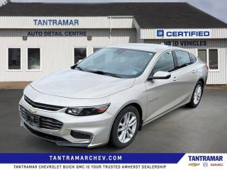 Awards:* IIHS Canada Top Safety Pick+ with optional front crash prevention New Price! Champagne Silver Metallic 2016 Chevrolet Malibu LT 1LT FWD 6-Speed Automatic 1.5L DOHCJet Black Cloth, 17 Aluminum Wheels, Power driver seat.Certified. GM Certified Details:* 24/7 roadside assistance for 3 months or 5,000 km (whichever comes first)* Current students, recent graduates and full/part-time students eligible for $500 student bonus offer on the purchase of an eligible certified pre-owned vehicle. Offer valid from January 4, 2023 - January 2, 2024. Certified PRE-OWNED OFFERS FOR CANADIAN NEWCOMERS. To make Canada feel more like home, were offering $500 off any eligible Certified Pre-Owned Chevrolet, Buick or GMC vehicle as a welcoming gift. Free 3-month SiriusXM Trial. 1-month OnStar Trial. GM Owner Centre and Mobile App* Exchange policy is 30 days or 2,500 kilometres, whichever comes first* 3 months or 5,000 kilometres (whichever comes first) which can be extended or upgraded to an even more comprehensive Certified Pre-Owned Vehicle Protection Plan* 150+ Point Inspection* 4.99% Financing for 24 Months On Eligible Certified Pre-Owned Models 24 Months - 4.99% 36 Months - 6.49% 48 Months - 6.49% 60 Months - 6.99% 72 Months - 6.99% 84 Months - 6.99%Reviews:* Malibu is rated highly for a premium feel to its ride and handling, solid ride comfort, a quiet cabin, easy-to-use technology, and many useful touches that owners enjoy on the daily. The up-level stereo system and peaceful highway ride are commonly praised attributes of this machine. Source: autoTRADER.ca