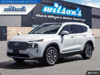 Used 2022 Hyundai Santa Fe Hybrid Preferred AWD Trend Pkg, Leather, Pano Roof, Heated Steering + Seats, CarPlay + Android & More! for sale in Guelph, ON