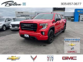 Used 2020 GMC Sierra 1500 Elevation CERTIFIED PRE-OWNED - FINANCE AS LOW AS 4.99% for sale in Bolton, ON