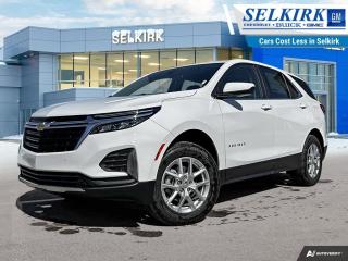 <b>Power Liftgate,  Blind Spot Detection,  Climate Control,  Heated Seats,  Apple CarPlay!</b><br> <br> <br> <br>  With its comfortable ride, roomy cabin and the technology to help you keep in touch, this 2024 Chevy Equinox is one of the best in its class. <br> <br>This extremely competent Chevy Equinox is a rewarding SUV that doubles down on versatility, practicality and all-round reliability. The dazzling exterior styling is sure to turn heads, while the well-equipped interior is put together with great quality, for a relaxing ride every time. This 2024 Equinox is sure to be loved by the whole family.<br> <br> This summit white SUV  has a 6 speed automatic transmission and is powered by a  175HP 1.5L 4 Cylinder Engine.<br> <br> Our Equinoxs trim level is LT. This Equinox LT steps things up with a power liftgate for rear cargo access, blind spot detection and dual-zone climate control, and is decked with great standard features such as front heated seats with lumbar support, remote engine start, air conditioning, remote keyless entry, and a 7-inch infotainment touchscreen with Apple CarPlay and Android Auto, along with active noise cancellation. Safety on the road is assured with automatic emergency braking, forward collision alert, lane keep assist with lane departure warning, front and rear park assist, and front pedestrian braking. This vehicle has been upgraded with the following features: Power Liftgate,  Blind Spot Detection,  Climate Control,  Heated Seats,  Apple Carplay,  Android Auto,  Remote Start. <br><br> <br>To apply right now for financing use this link : <a href=https://www.selkirkchevrolet.com/pre-qualify-for-financing/ target=_blank>https://www.selkirkchevrolet.com/pre-qualify-for-financing/</a><br><br> <br/>    Incentives expire 2024-04-30.  See dealer for details. <br> <br>Selkirk Chevrolet Buick GMC Ltd carries an impressive selection of new and pre-owned cars, crossovers and SUVs. No matter what vehicle you might have in mind, weve got the perfect fit for you. If youre looking to lease your next vehicle or finance it, we have competitive specials for you. We also have an extensive collection of quality pre-owned and certified vehicles at affordable prices. Winnipeg GMC, Chevrolet and Buick shoppers can visit us in Selkirk for all their automotive needs today! We are located at 1010 MANITOBA AVE SELKIRK, MB R1A 3T7 or via phone at 204-482-1010.<br> Come by and check out our fleet of 80+ used cars and trucks and 210+ new cars and trucks for sale in Selkirk.  o~o