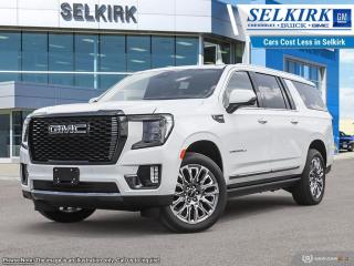 <b>Sunroof,  Navigation,  Heads-Up Display,  Leather Seats,  Cooled Seats!</b><br> <br> <br> <br>  As capable as it is handsome, this GMC Yukon XL is the perfect SUV for the modern family. <br> <br>This GMC Yukon XL is a traditional full-size SUV thats thoroughly modern. With its truck-based body-on-frame platform, its every bit as tough and capable as a full size pickup truck. The handsome exterior and well-appointed interior are what make this SUV a desirable family hauler. This Yukon sits above the competition in tech, features and aesthetics while staying capable and comfortable enough to take the whole family and a camper along for the adventure. <br> <br> This white frost tricoat SUV  has a 10 speed automatic transmission and is powered by a  420HP 6.2L 8 Cylinder Engine.<br> <br> Our Yukon XLs trim level is Denali Ultimate. This Yukon XL Denali Ultimate comes with exclusive options, featuring a massive 15 inch heads up display, a power sunroof, cooled leather seats, an impressive Air Ride Adaptive suspension, adaptive cruise control, a large 10.2 inch colour touchscreen featuring navigation, wireless Apple CarPlay, Android Auto, a rear seat media system, an exclusive interior dash design, chrome exterior accents, a unique front grille and LED headlights. This distinctive SUV also includes a leather steering wheel, power liftgate, a Bose Surround audio system, 4G WiFi hotspot, GMC Connected Access, a remote engine start, HD Surround Vision, Teen Driver Technology, front and rear pedestrian alert, front and rear parking assist, lane keep assist with lane departure warning, tow/haul mode, enhanced emergency braking, trailering equipment, power-retractable assist steps, wireless charging and plenty of cargo room! This vehicle has been upgraded with the following features: Sunroof,  Navigation,  Heads-up Display,  Leather Seats,  Cooled Seats,  Power Liftgate,  Lane Keep Assist. <br><br> <br>To apply right now for financing use this link : <a href=https://www.selkirkchevrolet.com/pre-qualify-for-financing/ target=_blank>https://www.selkirkchevrolet.com/pre-qualify-for-financing/</a><br><br> <br/> Weve discounted this vehicle $5424.    Incentives expire 2024-04-30.  See dealer for details. <br> <br>Selkirk Chevrolet Buick GMC Ltd carries an impressive selection of new and pre-owned cars, crossovers and SUVs. No matter what vehicle you might have in mind, weve got the perfect fit for you. If youre looking to lease your next vehicle or finance it, we have competitive specials for you. We also have an extensive collection of quality pre-owned and certified vehicles at affordable prices. Winnipeg GMC, Chevrolet and Buick shoppers can visit us in Selkirk for all their automotive needs today! We are located at 1010 MANITOBA AVE SELKIRK, MB R1A 3T7 or via phone at 204-482-1010.<br> Come by and check out our fleet of 80+ used cars and trucks and 200+ new cars and trucks for sale in Selkirk.  o~o