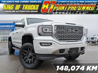 A refined pickup needs to work and play intelligently. GMC has engineered the 2016 Sierra 1500 with innovative features designed to keep you confidently in control. This 2016 GMC Sierra 1500 is for sale today in Rosetown. This Crew Cab 4X4 pickup has 148,074 kms. Its white frost tricoat in colour . It has a 8 speed automatic transmission and is powered by a 355HP 5.3L 8 Cylinder Engine. It may have some remaining factory warranty, please check with dealer for details. This vehicle has been upgraded with the following features: Navigation, Remote Start, Bose Premium Audio, Cooled Seats. <br> <br/><br>Contact our Sales Department today by: <br><br>Phone: 1 (306) 882-2691 <br><br>Text: 1-306-800-5376 <br><br>- Want to trade your vehicle? Make the drive and well have it professionally appraised, for FREE! <br><br>- Financing available! Onsite credit specialists on hand to serve you! <br><br>- Apply online for financing! <br><br>- Professional, courteous and friendly staff are ready to help you get into your dream ride! <br><br>- Call today to book your test drive! <br><br>- HUGE selection of new GMC, Buick and Chevy Vehicles! <br><br>- Fully equipped service shop with GM certified technicians <br><br>- Full Service Quick Lube Bay! Drive up. Drive in. Drive out! <br><br>- Best Oil Change in Saskatchewan! <br><br>- Oil changes for all makes and models including GMC, Buick, Chevrolet, Ford, Dodge, Ram, Kia, Toyota, Hyundai, Honda, Chrysler, Jeep, Audi, BMW, and more! <br><br>- Rosetowns ONLY Quick Lube Oil Change! <br><br>- 24/7 Touchless car wash <br><br>- Fully stocked parts department featuring a large line of in-stock winter tires! <br> <br><br><br>Rosetown Mainline Motor Products, also known as Mainline Motors is Saskatchewans #1 Selling Rural GMC, Buick, and Chevrolet dealer, featuring Chevy Silverado, GMC Sierra, Buick Enclave, Chevy Traverse, Chevy Equinox, Chevy Cruze, GMC Acadia, GMC Terrain, and pre-owned Chevy, GMC, Buick, Ford, Dodge, Ram, and more, proudly serving Saskatchewan. As part of the Mainline Motors Group of Dealerships in Western Canada, we are also committed to servicing customers anywhere in Western Canada! Weve got a huge selection of cars, trucks, and crossover SUVs, so if youre looking for your next new GMC, Buick, Chev or any brand on a used vehicle, dont hesitate to contact us online, give us a call at 1 (306) 882-2691 or swing by our dealership at 506 Hyw 7 W in Rosetown, Saskatchewan. We look forward to getting you rolling in your next new or used vehicle! <br> <br><br><br>* Vehicles may not be exactly as shown. Contact dealer for specific model photos. Pricing and availability subject to change. All pricing is cash price including fees. Taxes to be paid by the purchaser. While great effort is made to ensure the accuracy of the information on this site, errors do occur so please verify information with a customer service rep. This is easily done by calling us at 1 (306) 882-2691 or by visiting us at the dealership. <br><br> Come by and check out our fleet of 60+ used cars and trucks and 140+ new cars and trucks for sale in Rosetown. o~o