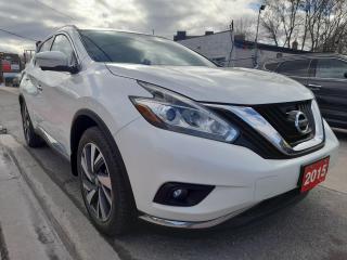 Used 2015 Nissan Murano Platinum-AWD-NAVI-LEATHER-BK UP CAM-PANOROOF-ALLOY for sale in Scarborough, ON