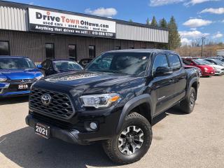 <p>2021 TOYOTA TACOMA, 3.5 v 6, SPORT , TRD !!! <span style=background-color: #ffffff; color: #3a3a3a; font-family: Roboto, sans-serif; font-size: 15px;>Heated Seats, Apple CarPlay, Android Auto</span> LOADED , ALL THE OPTIONS BLACK ON BLACK !! <span class=js-trim-text style=color: #64748b; font-family: Inter, ui-sans-serif, system-ui, -apple-system, BlinkMacSystemFont, Segoe UI, Roboto, Helvetica Neue, Arial, Noto Sans, sans-serif, Apple Color Emoji, Segoe UI Emoji, Segoe UI Symbol, Noto Color Emoji; font-size: 12px; data-text=<p><span style= data-wordcount=80>**COMMERCIAL LEASING OR FINANCING AVAILABLE** DRIVETOWNOTTAWA.COM, DRIVE4LESS. *TAXES AND LICENSE EXTRA. COME VISIT US/VENEZ NOUS VISITER! FINANCING CHARGES ARE EXTRA EXAMPLE: BANK FEE, DEALER FEE, PPSA, INTEREST CHARGES ... ... ... ... ... ...</span><span style=color: #64748b; font-family: Inter, ui-sans-serif, system-ui, -apple-system, BlinkMacSystemFont, Segoe UI, Roboto, Helvetica Neue, Arial, Noto Sans, sans-serif, Apple Color Emoji, Segoe UI Emoji, Segoe UI Symbol, Noto Color Emoji; font-size: 12px;> ...</span> </p>