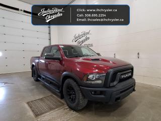 <b>Bluetooth,  Heated Seats,  Heated Steering Wheel,  SiriusXM,  Aluminum Wheels!</b><br> <br>  On Sale! Save $3487 on this one, weve marked it down from $36987.   Reliable, dependable, and innovative, this Ram 2018 1500 proves that it has what it takes to get the job done right. This  2018 Ram 1500 is for sale today in Indian Head. <br> <br>The reasons why this Ram 1500 stands above the well-respected competition are evident: uncompromising capability, proven commitment to safety and security, and state-of-the-art technology. From its muscular exterior to the well-trimmed interior, this 2018 Ram 1500 is more than just a workhorse. Get the job done in comfort and style with this amazing full size truck. This  Crew Cab 4X4 pickup  has 154,825 kms. Its  red in colour  . It has a 8 speed automatic transmission and is powered by a  395HP 5.7L 8 Cylinder Engine.  <br> <br> Our 1500s trim level is Rebel. This Ram Rebel is an aggressive off-roader thats ready for anything. It comes with four-wheel drive, Bilstein shocks, the Rebel appearance package which includes a sport performance hood, black, powder coated bumpers and mirrors and 17-inch aluminum wheels with black pockets, a Uconnect infotainment system with Bluetooth and SiriusXM, heated front seats, a heated steering wheel with audio controls, and more. This vehicle has been upgraded with the following features: Bluetooth,  Heated Seats,  Heated Steering Wheel,  Siriusxm,  Aluminum Wheels,  Steering Wheel Audio Control. <br> To view the original window sticker for this vehicle view this <a href=http://www.chrysler.com/hostd/windowsticker/getWindowStickerPdf.do?vin=1C6RR7YT5JS108485 target=_blank>http://www.chrysler.com/hostd/windowsticker/getWindowStickerPdf.do?vin=1C6RR7YT5JS108485</a>. <br/><br> <br>To apply right now for financing use this link : <a href=https://www.indianheadchrysler.com/finance/ target=_blank>https://www.indianheadchrysler.com/finance/</a><br><br> <br/><br>At Indian Head Chrysler Dodge Jeep Ram Ltd., we treat our customers like family. That is why we have some of the highest reviews in Saskatchewan for a car dealership!  Every used vehicle we sell comes with a limited lifetime warranty on covered components, as long as you keep up to date on all of your recommended maintenance. We even offer exclusive financing rates right at our dealership so you dont have to deal with the banks.
You can find us at 501 Johnston Ave in Indian Head, Saskatchewan-- visible from the TransCanada Highway and only 35 minutes east of Regina. Distance doesnt have to be an issue, ask us about our delivery options!

Call: 306.695.2254<br> Come by and check out our fleet of 40+ used cars and trucks and 80+ new cars and trucks for sale in Indian Head.  o~o