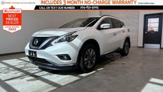 Used 2018 Nissan Murano SV AWD | Remote Start | No Accidents | Moonroof for sale in Winnipeg, MB