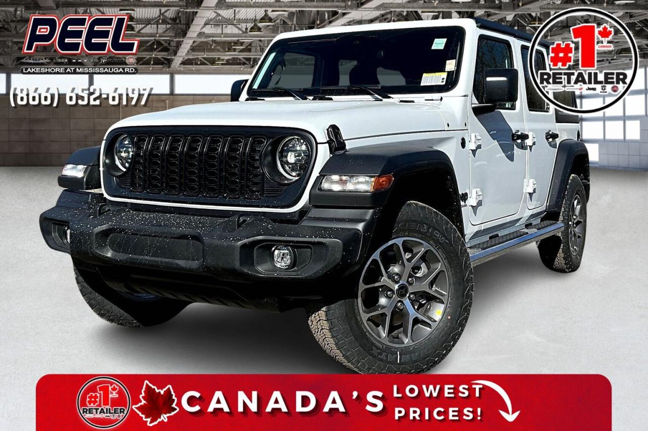 New 2024 Jeep Wrangler SPORT S 4DOOR | LED'S | TOW GRP. | BLACK GRILLE | for sale in Mississauga, ON