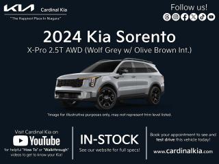 New 2024 Kia Sorento X-PRO Olive Brown Interior for sale in Niagara Falls, ON