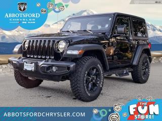 Used 2023 Jeep Wrangler Willys  - Aluminum Wheels -  Rear Camera - $168.71 /Wk for sale in Abbotsford, BC
