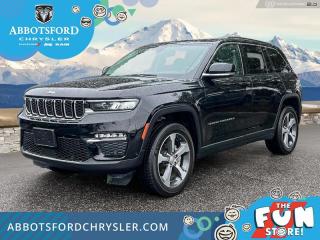 Used 2023 Jeep Grand Cherokee Limited  - Leather Seats - $192.77 /Wk for sale in Abbotsford, BC