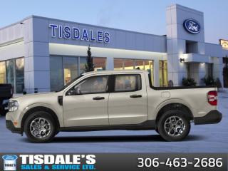 <b>XLT Luxury Package, FX4 Off-Road Package, 17 inch Aluminum Wheels, Tow Package!</b><br> <br> <br> <br>Check out the large selection of new Fords at Tisdales today!<br> <br>  This Maverick is the perfect vehicle for drivers who want the utility of an open truck bed without the gargantuan size of a full-size pickup. <br> <br>With a do-it-yourself attitude, this trendsetter is ready for any challenge you put in front of it. The Maverick is designed to fit up to 5 passengers, tow or haul an impressive payload and offers maneuverability in the city that is unsurpassed. Whether you choose to use this Ford Maverick as a daily commuter, a grocery getter, furniture hauler or weekend warrior, this compact pickup truck is ready, willing and able to get it done!<br> <br> This terrain Crew Cab 4X4 pickup   has an automatic transmission and is powered by a  250HP 2.0L 4 Cylinder Engine.<br> <br> Our Mavericks trim level is XLT. This Maverick XLT steps things up with upgraded aluminum wheels, a power locking tailgate, power side mirrors and an upgraded front grille. Also standard is a configurable cargo box, to allow for even more storage versatility. Additional standard equipment includes towing equipment with trailer sway control, full folding rear bench seats, an underbody-stored spare wheel, and cargo box lights. Convenience and connectivity features include cruise control with steering wheel controls, air conditioning, front and rear cupholders, power rear windows, remote keyless entry, mobile hotspot internet access, and a 9-inch infotainment screen with Apple CarPlay and Android Auto. Safety features include automatic emergency braking, forward collision alert, LED headlights with automatic high beams, and a rearview camera. This vehicle has been upgraded with the following features: Xlt Luxury Package, Fx4 Off-road Package, 17 Inch Aluminum Wheels, Tow Package. <br><br> View the original window sticker for this vehicle with this url <b><a href=http://www.windowsticker.forddirect.com/windowsticker.pdf?vin=3FTTW8J99RRA82041 target=_blank>http://www.windowsticker.forddirect.com/windowsticker.pdf?vin=3FTTW8J99RRA82041</a></b>.<br> <br>To apply right now for financing use this link : <a href=http://www.tisdales.com/shopping-tools/apply-for-credit.html target=_blank>http://www.tisdales.com/shopping-tools/apply-for-credit.html</a><br><br> <br/>    8.99% financing for 84 months. <br> Buy this vehicle now for the lowest bi-weekly payment of <b>$331.27</b> with $0 down for 84 months @ 8.99% APR O.A.C. ( Plus applicable taxes -  $699 administration fee included in sale price.   ).  Incentives expire 2024-05-31.  See dealer for details. <br> <br>Tisdales is not your standard dealership. Sales consultants are available to discuss what vehicle would best suit the customer and their lifestyle, and if a certain vehicle isnt readily available on the lot, one will be brought in. o~o