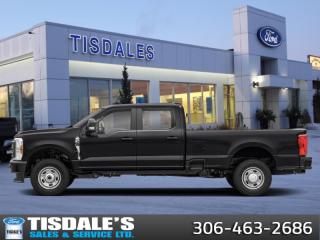 <b>710A Order Code, Leather Seats, FX4 Off-Road Package, Sunroof, 20 inch Aluminum Wheels!</b><br> <br> <br> <br>Check out the large selection of new Fords at Tisdales today!<br> <br>  If you have the need to haul or tow heavy loads, this Ford F-350 should be at the top of your consideration list. <br> <br>The most capable truck for work or play, this heavy-duty Ford F-350 never stops moving forward and gives you the power you need, the features you want, and the style you crave! With high-strength, military-grade aluminum construction, this F-350 Super Duty cuts the weight without sacrificing toughness. The interior design is first class, with simple to read text, easy to push buttons and plenty of outward visibility. This truck is strong, extremely comfortable and ready for anything. <br> <br> This agate black metallic sought after diesel Crew Cab 4X4 pickup   has an automatic transmission and is powered by a  475HP 6.7L 8 Cylinder Engine.<br> <br> Our F-350 Super Dutys trim level is King Ranch. The King Ranch delivers an even more luxurious experience, with power running boards, adaptive cruise control, a drivers heads-up display and retractable rear steps, along with King-Ranch leather-trimmed heated and ventilated front seats with power adjustment, memory function and lumbar support, a heated leather-wrapped steering wheel, voice-activated dual-zone automatic climate control, power-adjustable pedals, a sonorous 18-speaker Bang & Olufsen audio system, and two 120-volt AC power outlets. This truck is also ready to get busy, with equipment such as class V towing equipment with a hitch, trailer wiring harness, a brake controller and trailer sway control, beefy suspension with heavy duty shock absorbers, power extendable trailer style mirrors, up-fitter switches, and LED headlights with front fog lamps and automatic high beams. Connectivity is handled by a 12-inch infotainment screen powered by SYNC 4, bundled with Apple CarPlay, Android Auto, inbuilt navigation, and SiriusXM satellite radio. Safety features also include lane keeping assist with lane departure warning, a surround camera system, pre-collision assist with automatic emergency braking and cross-traffic alert, blind spot detection, rear parking sensors, forward collision mitigation, and a cargo bed camera. This vehicle has been upgraded with the following features: 710a Order Code, Leather Seats, Fx4 Off-road Package, Sunroof, 20 Inch Aluminum Wheels. <br><br> View the original window sticker for this vehicle with this url <b><a href=http://www.windowsticker.forddirect.com/windowsticker.pdf?vin=1FT8W3BT7RED32382 target=_blank>http://www.windowsticker.forddirect.com/windowsticker.pdf?vin=1FT8W3BT7RED32382</a></b>.<br> <br>To apply right now for financing use this link : <a href=http://www.tisdales.com/shopping-tools/apply-for-credit.html target=_blank>http://www.tisdales.com/shopping-tools/apply-for-credit.html</a><br><br> <br/>    5.99% financing for 84 months. <br> Buy this vehicle now for the lowest bi-weekly payment of <b>$821.77</b> with $0 down for 84 months @ 5.99% APR O.A.C. ( Plus applicable taxes -  $699 administration fee included in sale price.   ).  Incentives expire 2024-05-31.  See dealer for details. <br> <br>Tisdales is not your standard dealership. Sales consultants are available to discuss what vehicle would best suit the customer and their lifestyle, and if a certain vehicle isnt readily available on the lot, one will be brought in. o~o