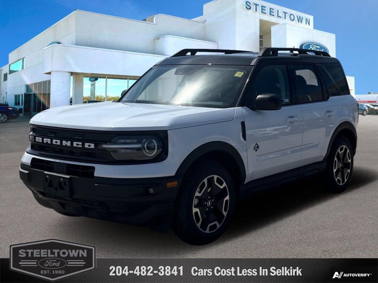 New 2024 Ford Bronco Sport Outer Banks  - Leather Seats for sale in Selkirk, MB