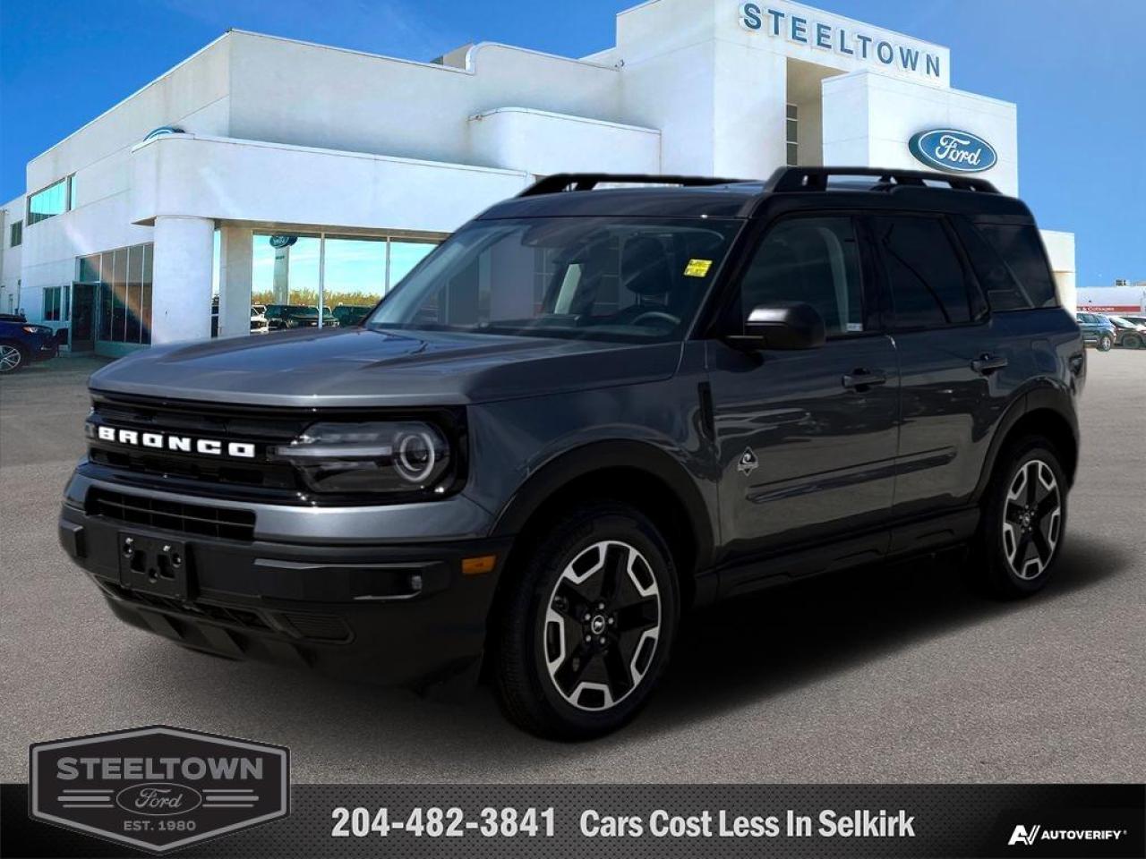 New 2024 Ford Bronco Sport Outer Banks  - Leather Seats for sale in Selkirk, MB