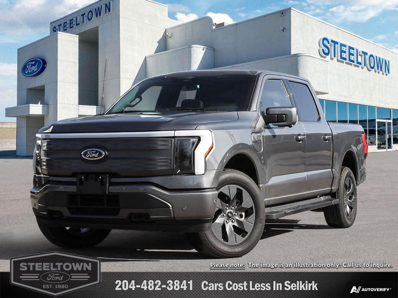 New 2024 Ford F-150 Lightning Lariat  Premium Audio,  Cooled Seats for sale in Selkirk, MB