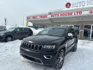 Used 2021 Jeep Grand Cherokee LIMITED REMOTE START NAVI LEATHER for sale in Calgary, AB