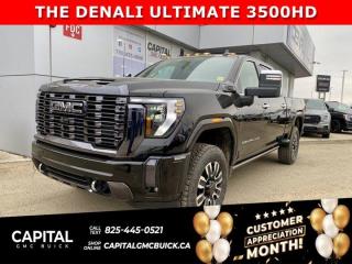 This ALL-NEW 2024 ULTIMATE DENALI HD 3500 is the new benchmark for LUXURY. Fully equipped with every option including Massaging Power Seats, Heated and Cooled Seats, Heads-Up Display, Adaptive Cruise, Rear Streaming Mirror, Signature Alpine Umber Interior, Vader Chrome, Duramax Engine, 360 Cam, Sunroof, 5th wheel prep pack, Body Color Arch Moldings and so much more...\Ask for the Internet Department for more information or book your test drive today! Text (or call) 780-435-4000 for fast answers at your fingertips!Disclaimer: All prices are plus taxes & include all cash credits & loyalties. See dealer for details. AMVIC Licensed Dealer # B1044900