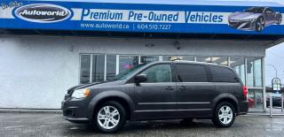 Used 2017 Dodge Grand Caravan Crew Plus *Stow & Go, Rear DVD, Nav, Package 29L* for sale in Langley, BC
