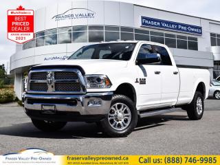 Used 2015 RAM 3500 LARAMIE  - Leather Seats -  Bluetooth - $244.82 /W for sale in Abbotsford, BC