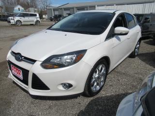Used 2013 Ford Focus Titanium - Certified w/ 6 Month Warranty for sale in Brantford, ON
