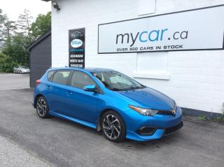 Used 2018 Toyota Corolla iM BACKUP CAM. HEATED SEATS. BLUETOOTH. PWR GROUP. for sale in Kingston, ON