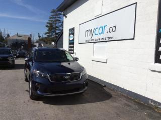Used 2019 Kia Sorento 2.4L EX!! 7 PASS. AWD. LEATHER. HEATED/PWR SEATS. ALLOYS. KEYLESS ENTRY. PWR GROUP. A/C. for sale in North Bay, ON