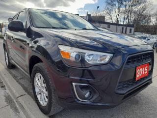 Used 2015 Mitsubishi RVR SE-4WD-ONLY 156K-BK UP CAM-BLUETOOTH-AUX-ALLOYS for sale in Scarborough, ON
