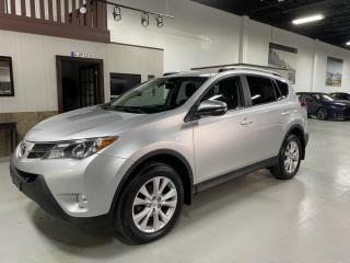 NEW ARRIVAL.... This Toyota Rav4 LIMITED AWD with leather is in absolute AMAZING condition like new.  Full of all the great features from Toyota. <br>Award for best compact SUV<br>Award for top safety rating.<br>LOW KMS<br><br>NO ACCIDENTS<br><br>Extended Warranty available<br>Accessories available at request. H.S.T. & licensing extra.<br>As per omvic regulations this vehicle is not certified and e-tested. Certification and 90 day powertrain warranty is available for $899.<br>FINANCING and LEASING options at preferred rates on O.A.C. on all vehicles.<br><br>