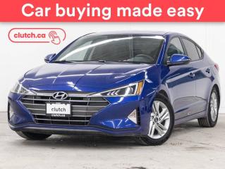 Used 2020 Hyundai Elantra Preferred w/Sun & Safety Package w/ Apple CarPlay, Power Sunroof, Push Button Start for sale in Toronto, ON