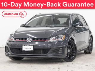 Used 2019 Volkswagen Golf GTI Rabbit w/ Apple CarPlay & Android Auto, Dual Zone A/C, Backup Cam for sale in Toronto, ON