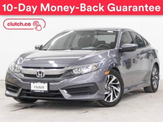 Used 2016 Honda Civic Sedan EX w/ Apple CarPlay & Android Auto, Dual Zone A/C, Rearview Cam for sale in Toronto, ON
