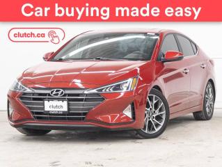 Used 2019 Hyundai Elantra Luxury w/ Apple CarPlay & Android Auto, Rearview Cam, Dual Zone A/C for sale in Toronto, ON