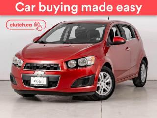 Used 2014 Chevrolet Sonic LT w/ Backup Cam, Bluetooth for sale in Bedford, NS